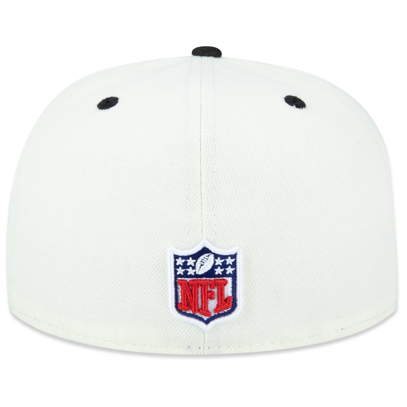 Bone New Era 59FIFTY Fitted NFL Las Vegas Raiders Core Off White 6