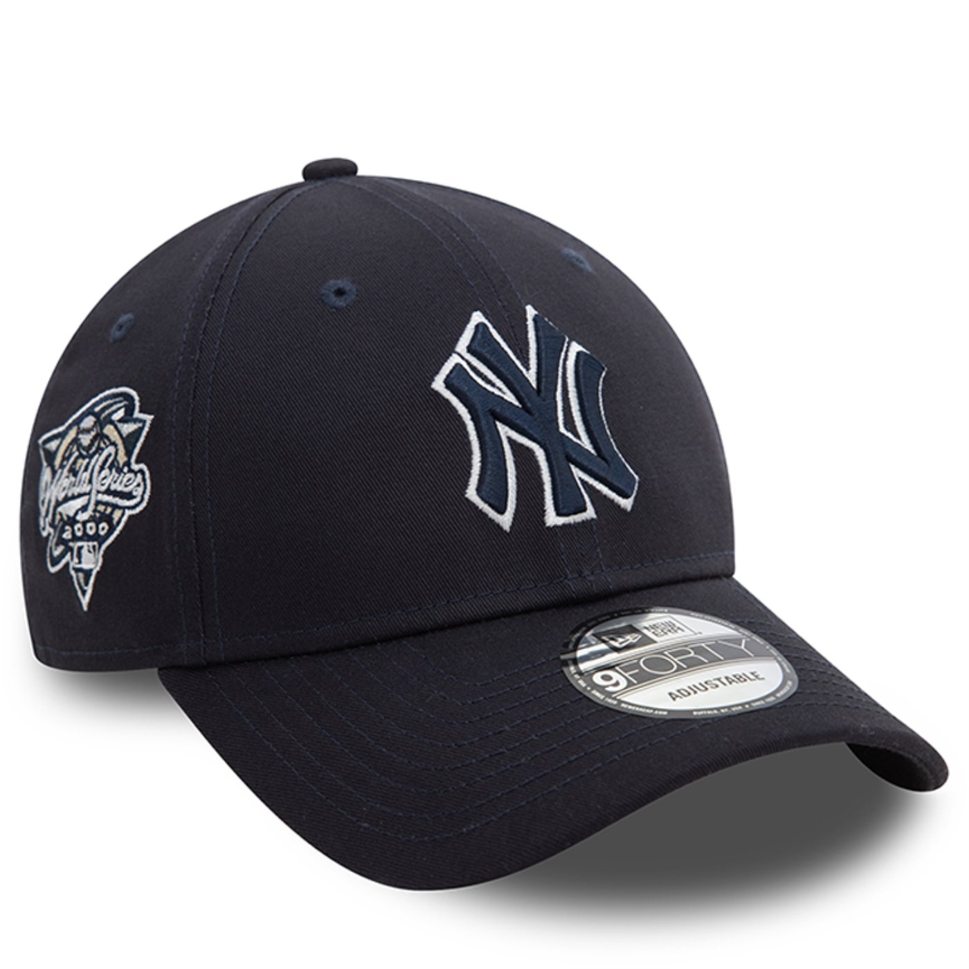 Bone New Era 9FORTY Seasonal World Series New York Yankees Marinho 2