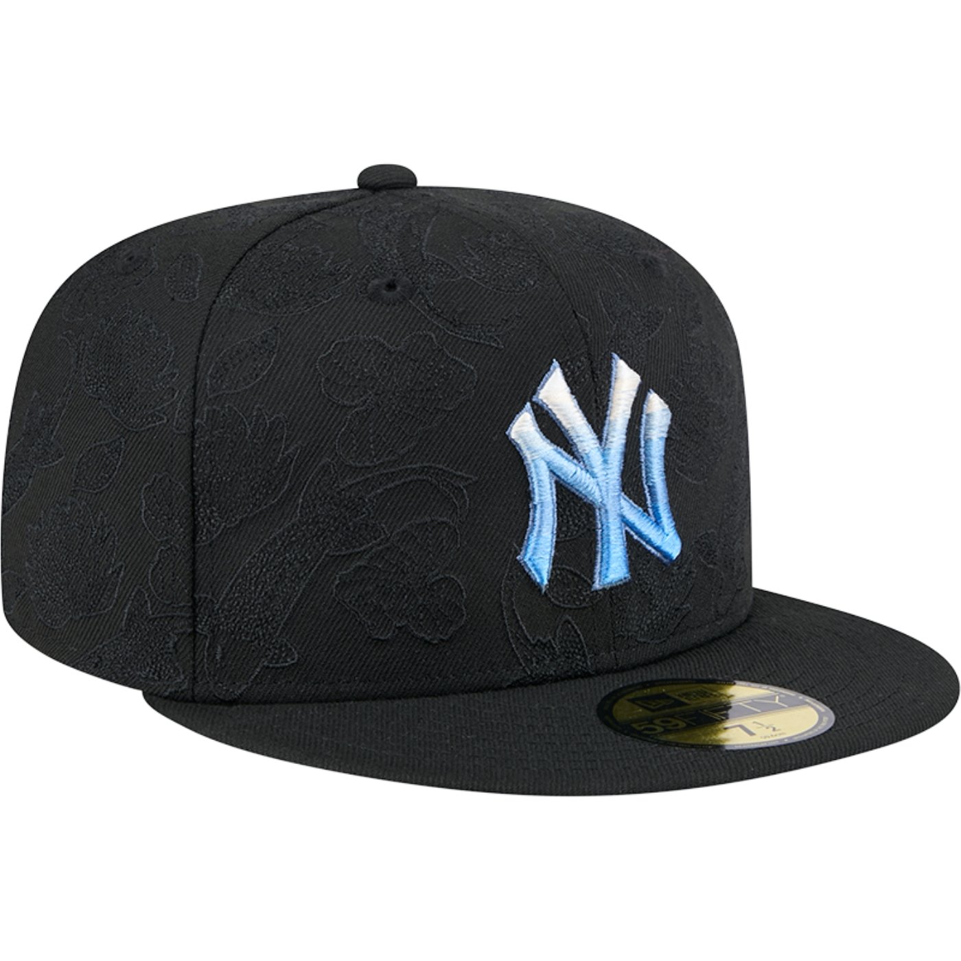 Bone New Era 59FIFTY Fitted New York Yankees Tonal Koi Preto 2