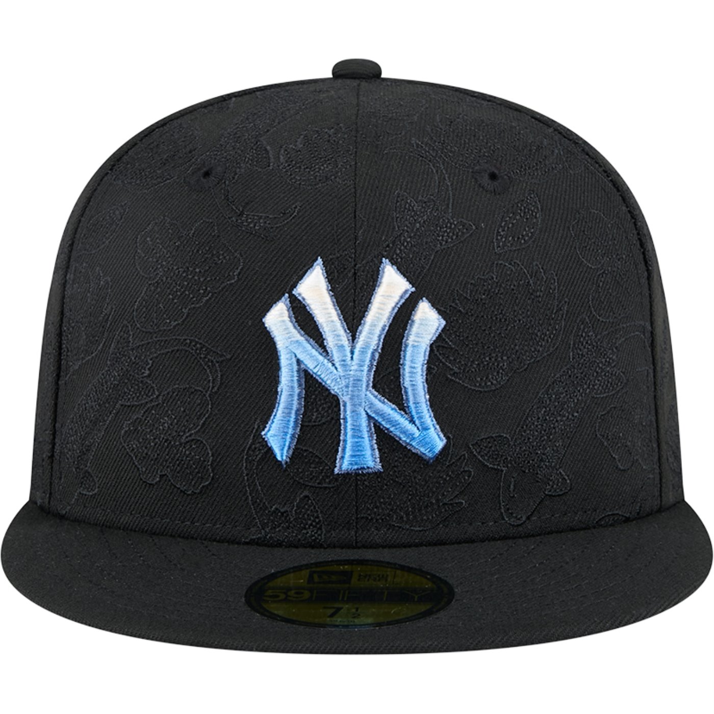 Bone New Era 59FIFTY Fitted New York Yankees Tonal Koi Preto 3
