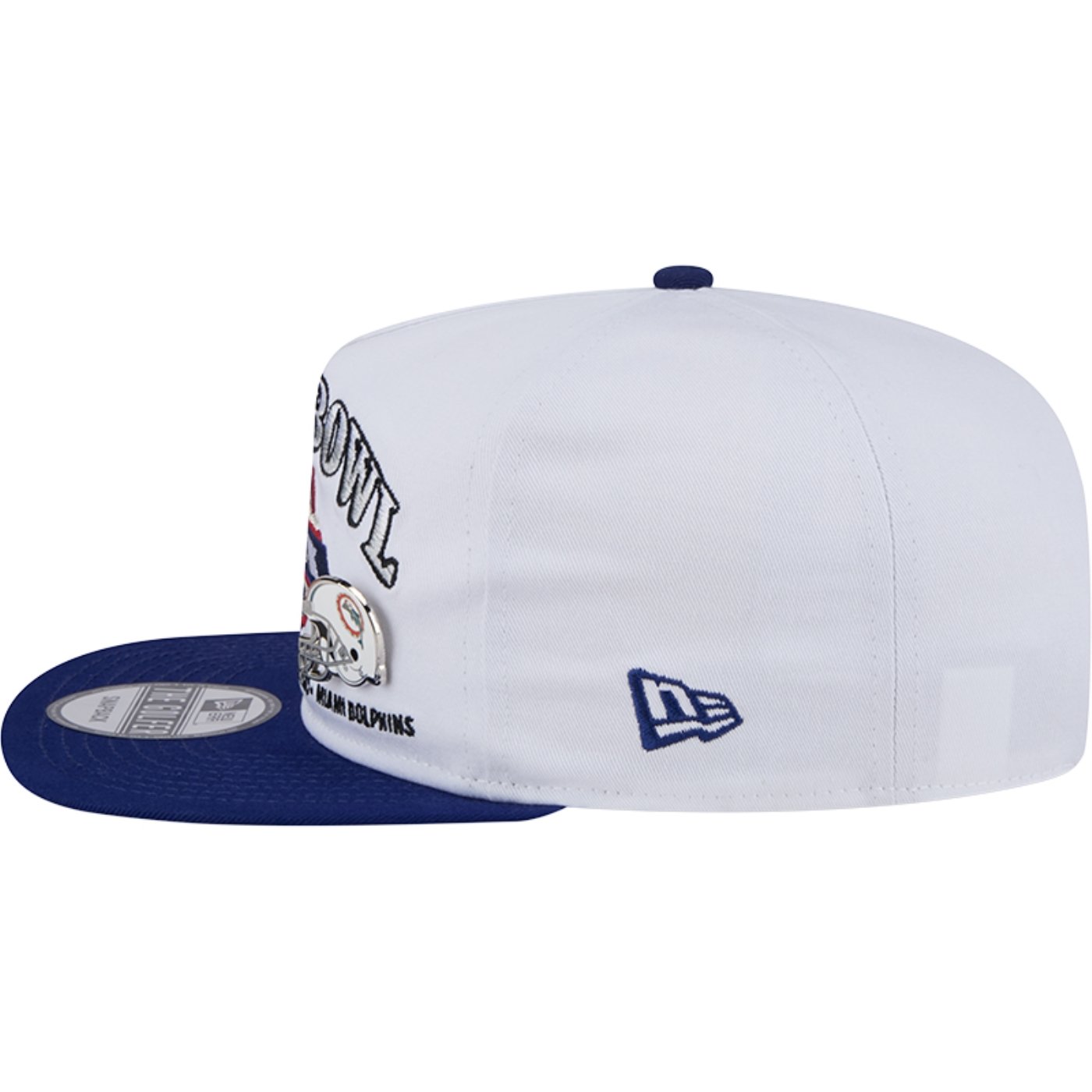 Bone New Era Golfer Super Bowl XIX Championship Pin Branco 4