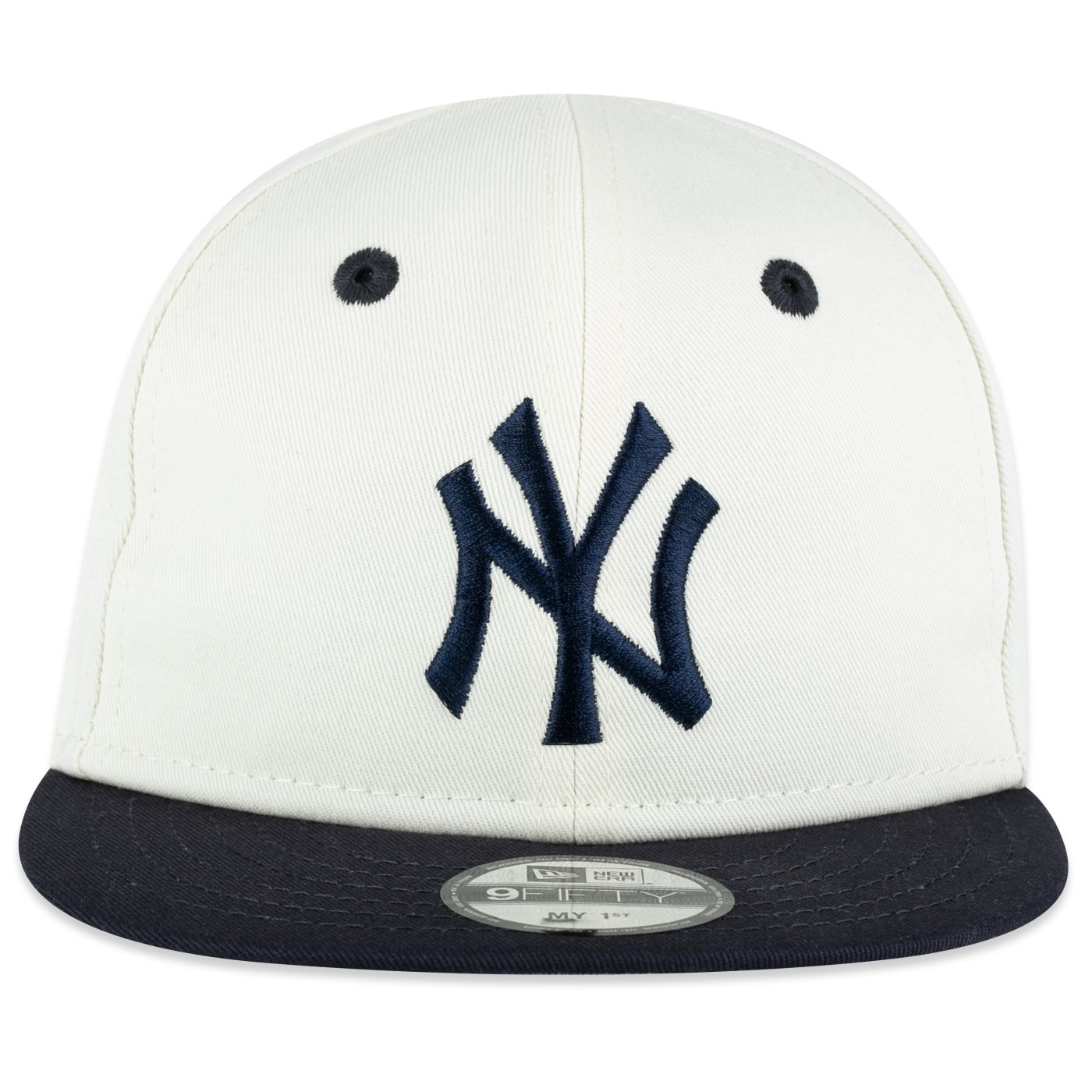 Bone New Era Infantil 9FIFTY MLB New York Yankees Core Off White 3