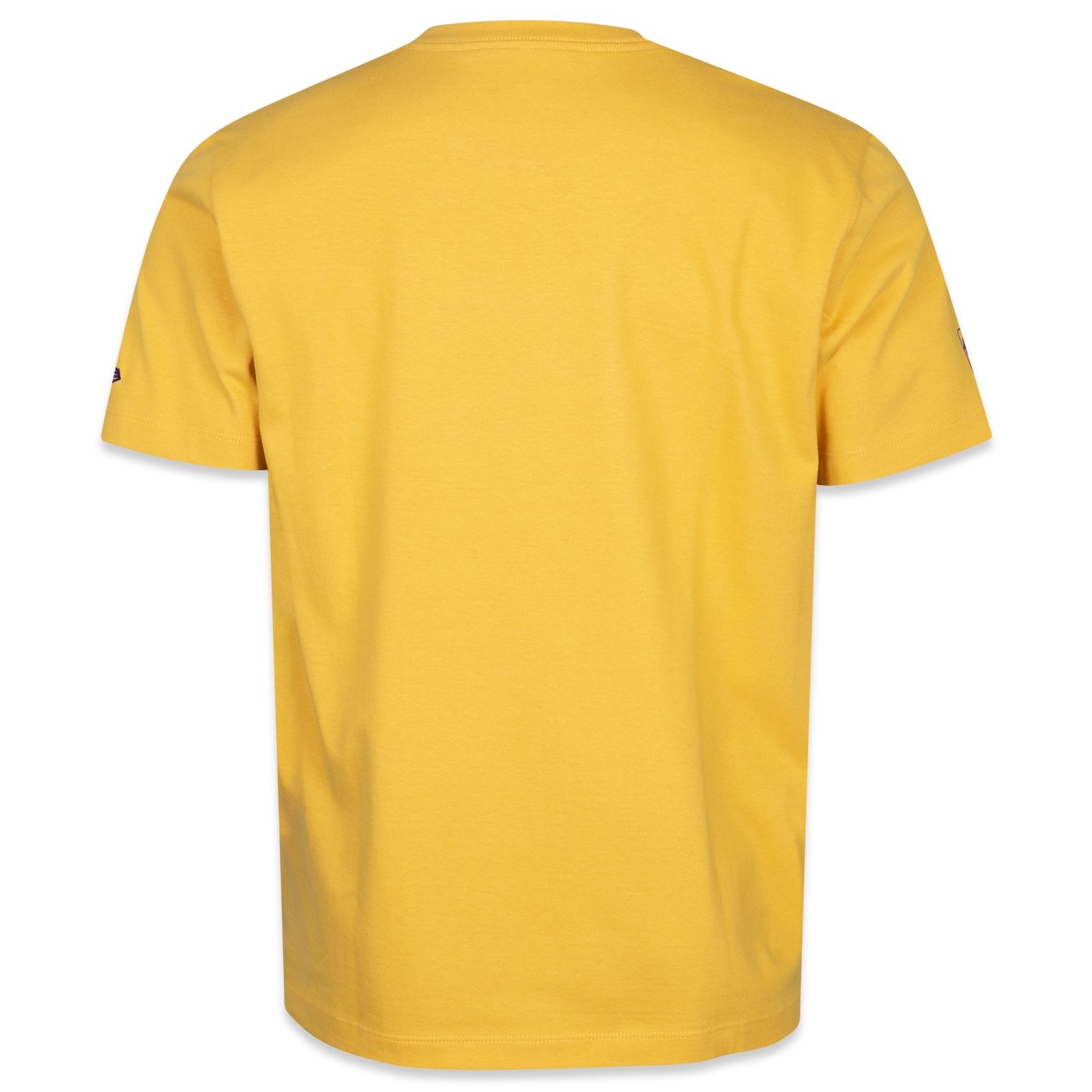 Camiseta New Era Regular NBA Los Angeles Lakers Core Amarelo 2