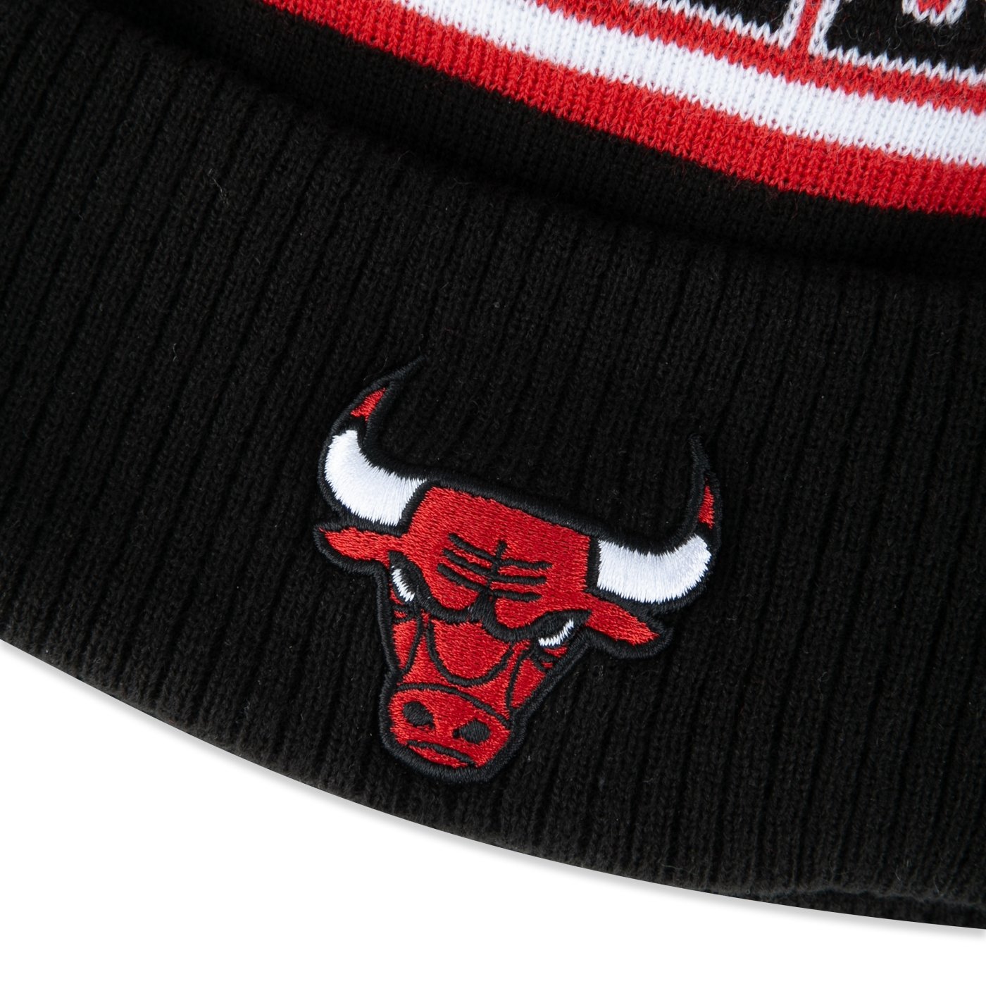 Gorro New Era NBA Chicago Bulls Core Preto/Vermelho 3