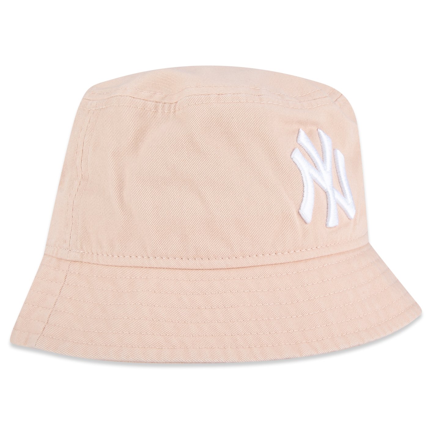Chapeu New Era Bucket MLB New York Yankees Core Rosa 2