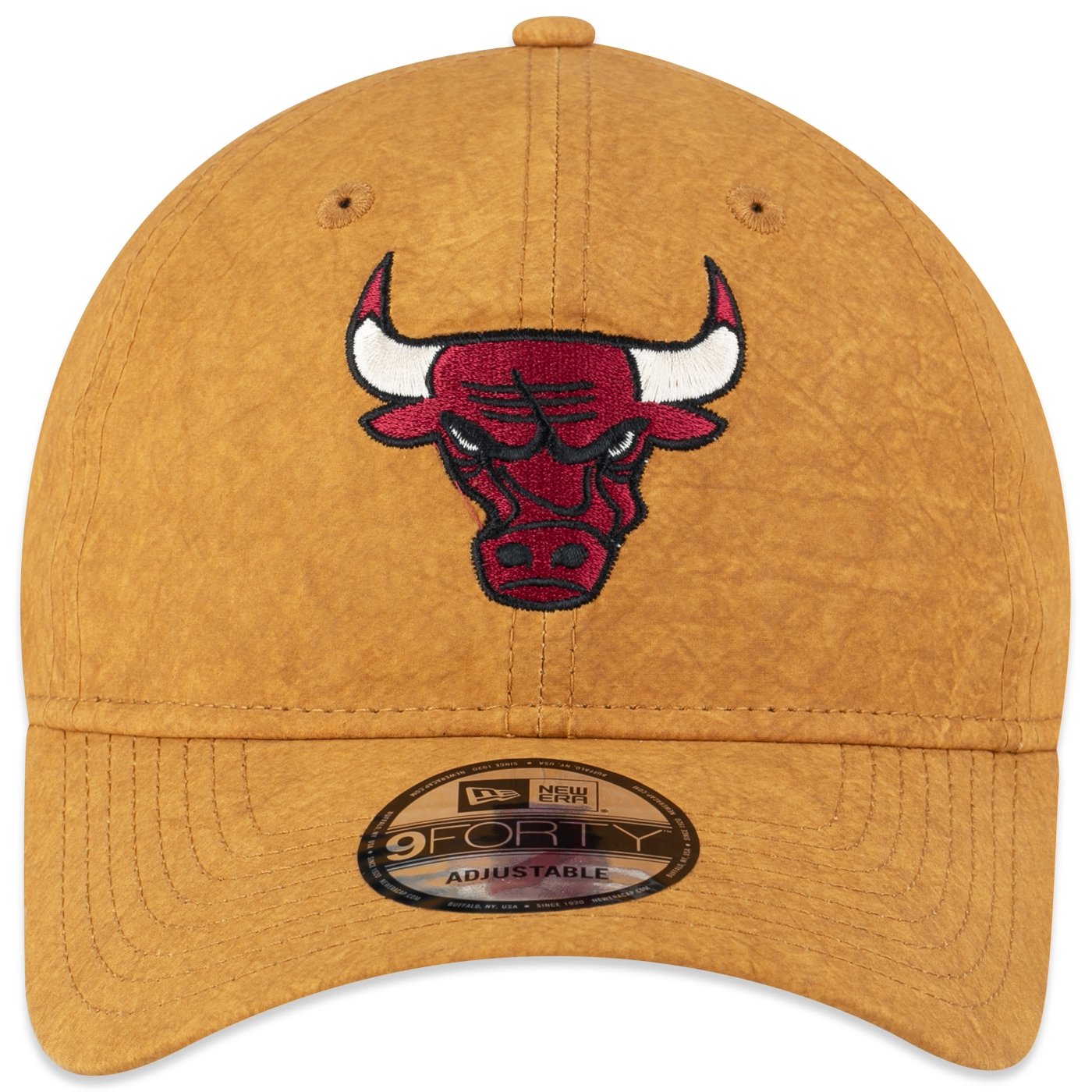 Bone New Era 9FORTY Desestruturado NBA Chicago Bulls Core Kaki 3