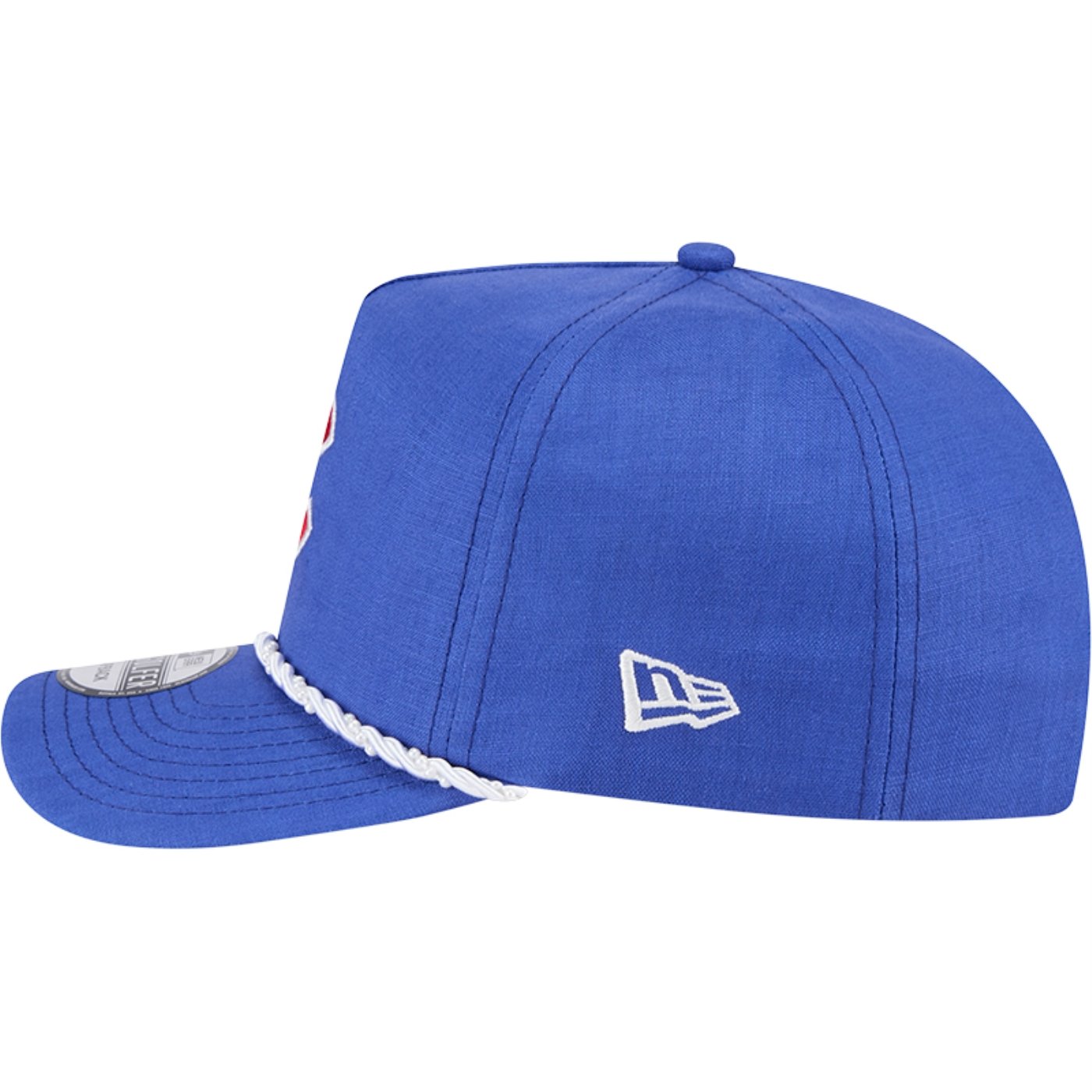 Bone New Era Golfer Chicago Cubs Pearl Rope Azul 4