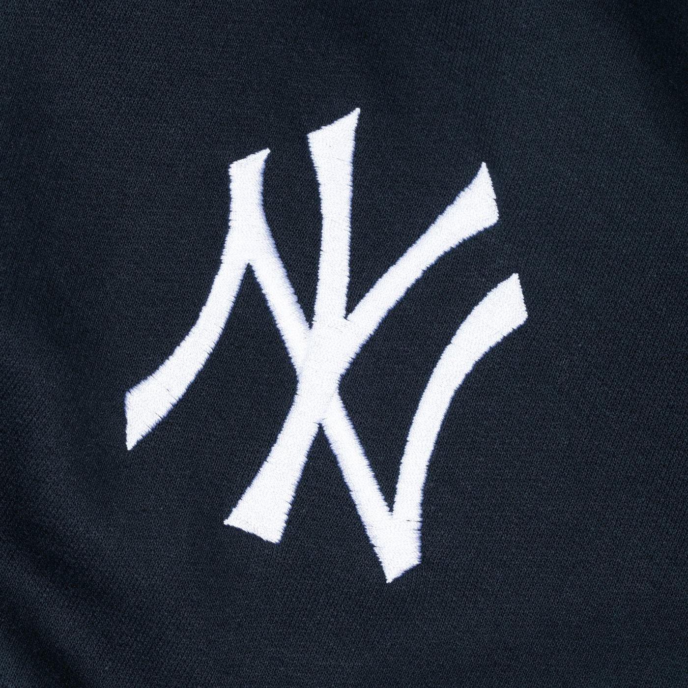 Moletom New Era Plus Size Canguru Fechado MLB New York Yankees Core Marinho 3