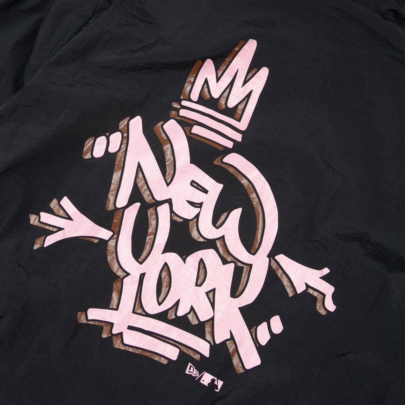 Jaqueta New Era Corta Vento MLB New York Yankees Core Street Preto 3