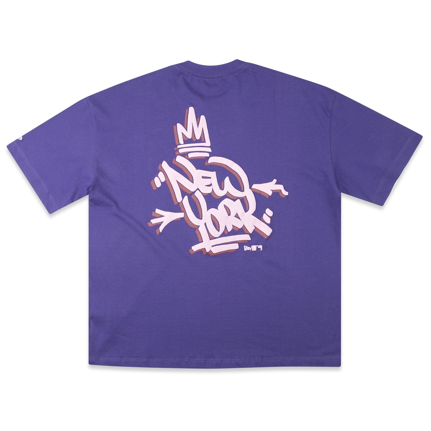 Camiseta New Era Regular MLB New York Yankees Core Street Roxo 2