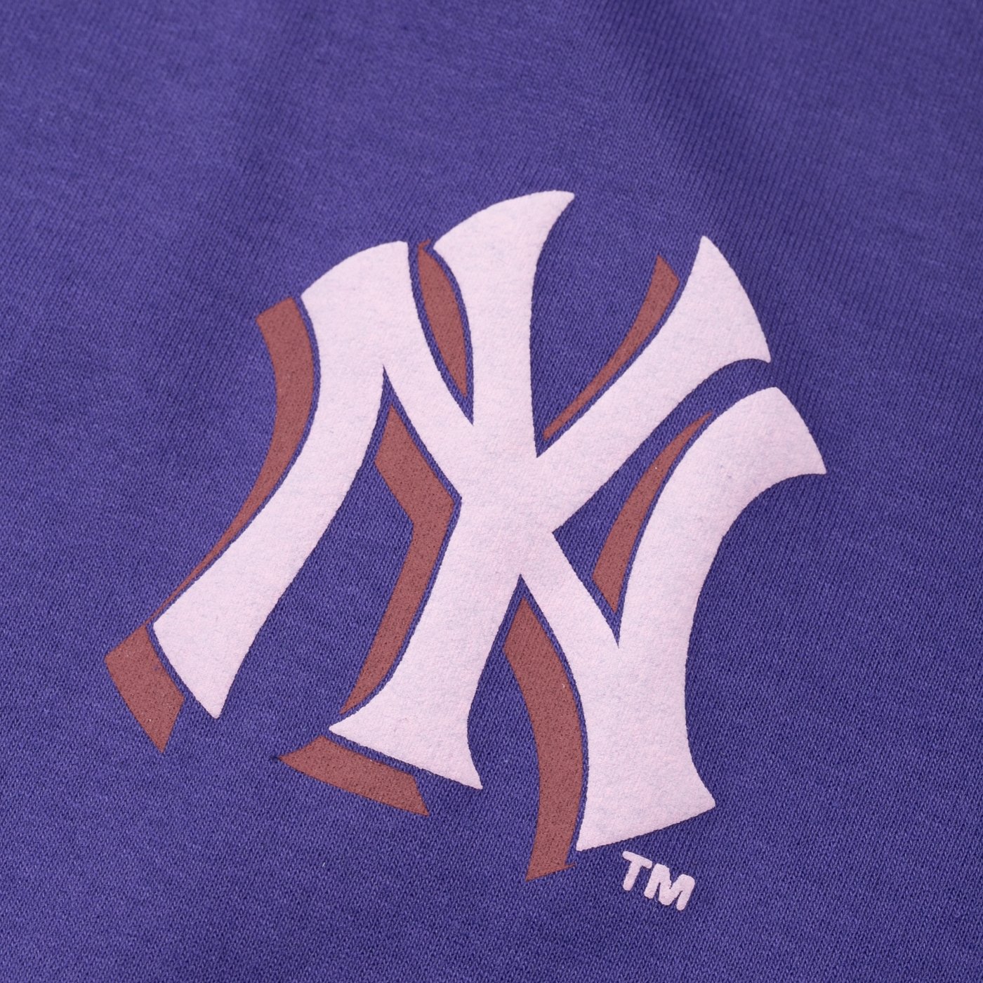Camiseta New Era Regular MLB New York Yankees Core Street Roxo 3