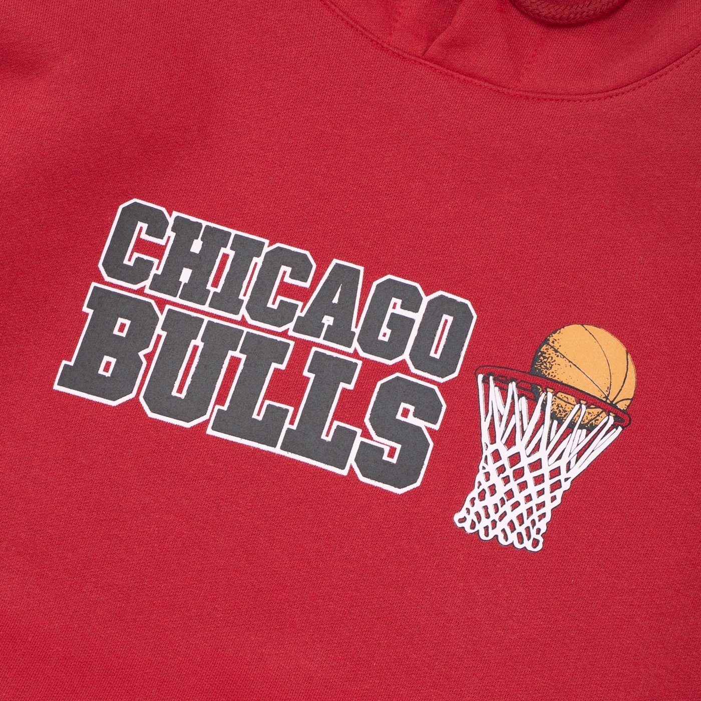 Moletom New Era Canguru Fechado NBA Chicago Bulls Core Vermelho 3