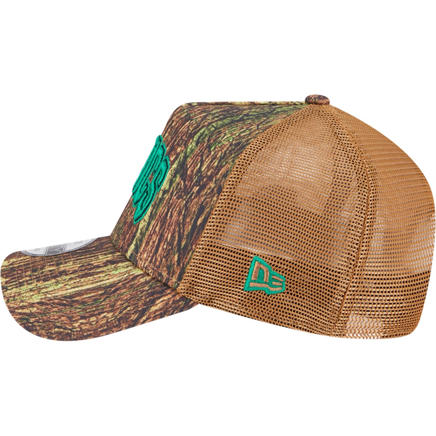 Bone New Era 9FORTY A-Frame Trucker Boston Celtics All-Star Game 2025 Fan Pack Grove Bege 4