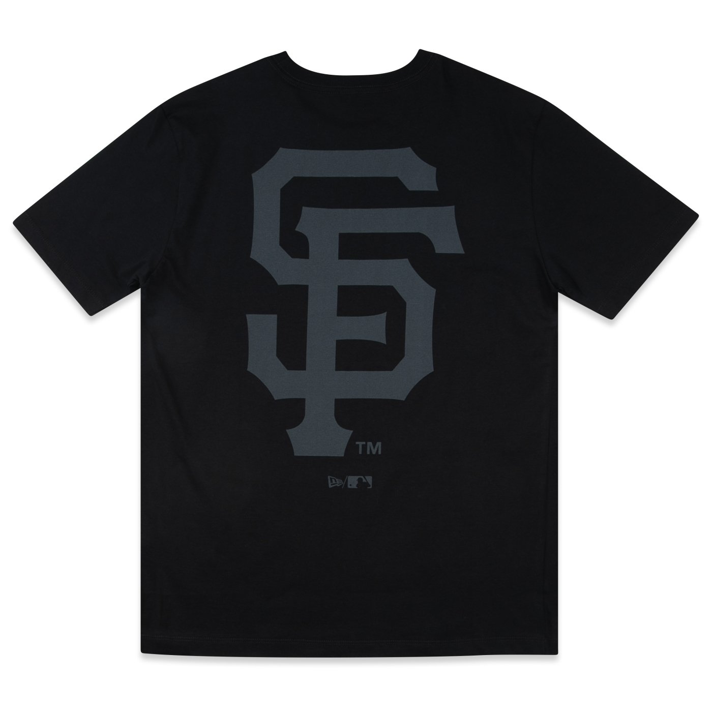 Camiseta New Era Regular MLB San Francisco Giants Back to Black Preto 2