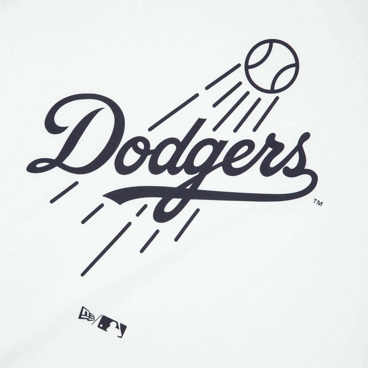 Camiseta New Era Regular MLB Los Angeles Dodgers Sunset Off White 3