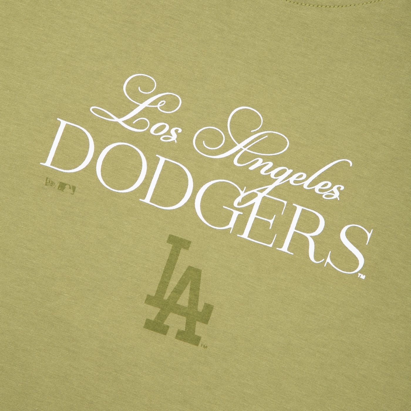 Camiseta New Era Regular MLB Los Angeles Dodgers Classic Verde 3