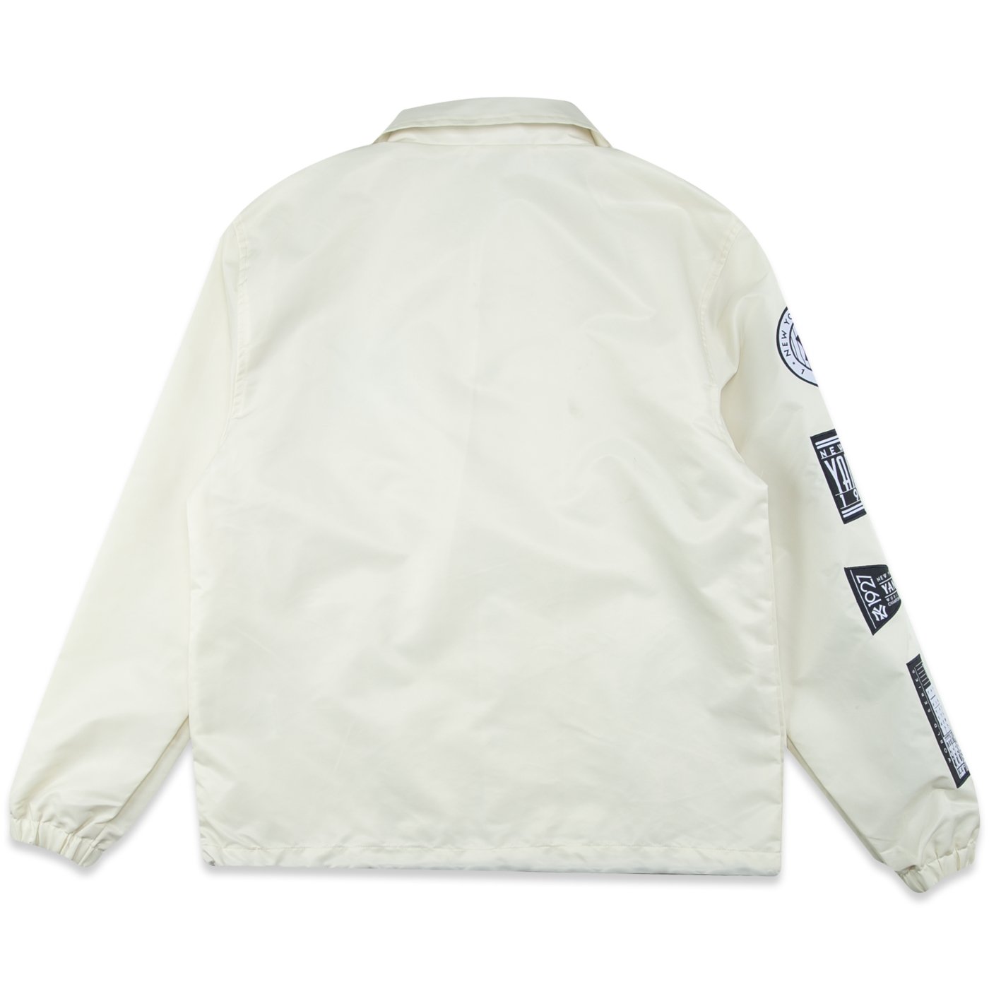 Jaqueta New Era Coach MLB New York Yankees Fanpage Off White 2