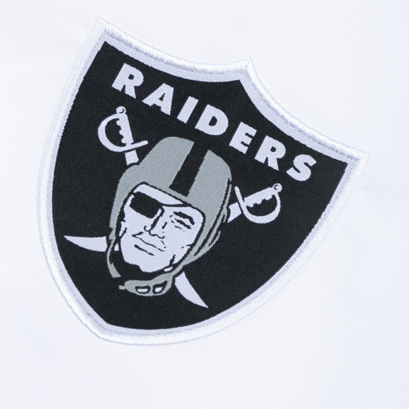 Jaqueta New Era Corta Vento NFL Las Vegas Raiders Institutional Style Branco 4