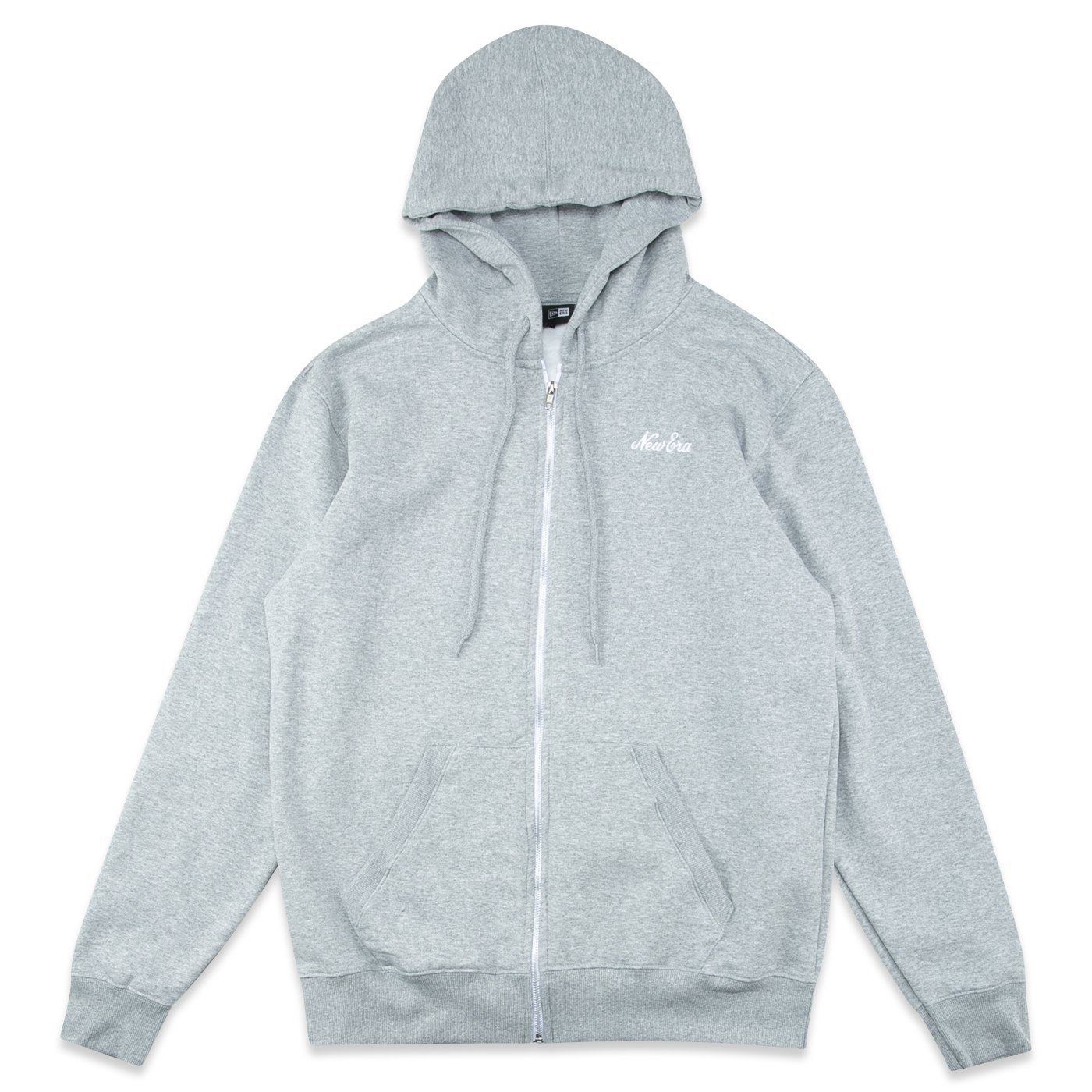 Moletom New Era Canguru Aberto Branded Classic Cinza 1