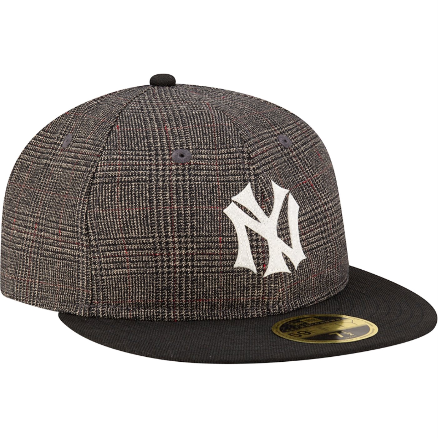 Bone New Era 59FIFTY Fitted Retro Crown New York Yankees Cooperstown 59FIFTY Day 2025 Preto 2