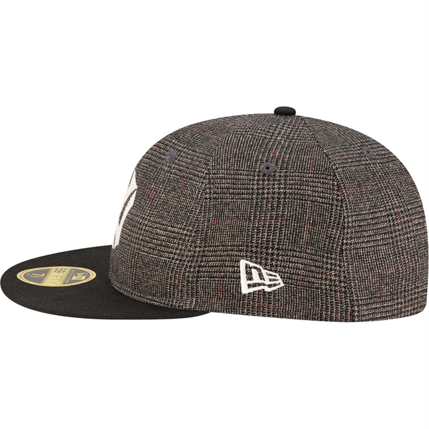 Bone New Era 59FIFTY Fitted Retro Crown New York Yankees Cooperstown 59FIFTY Day 2025 Preto 4