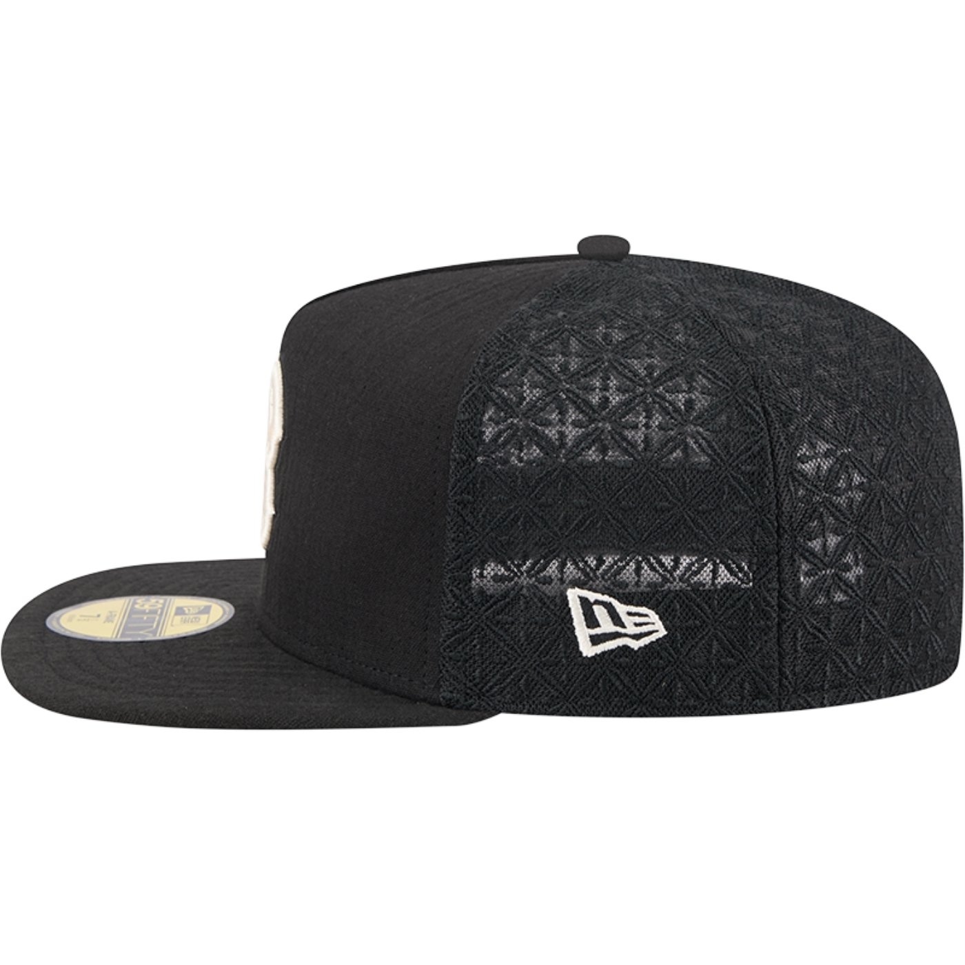 Bone New Era 59FIFTY Fitted A-Frame Boston Red Sox 59FIFTY Day 2025 Preto 4