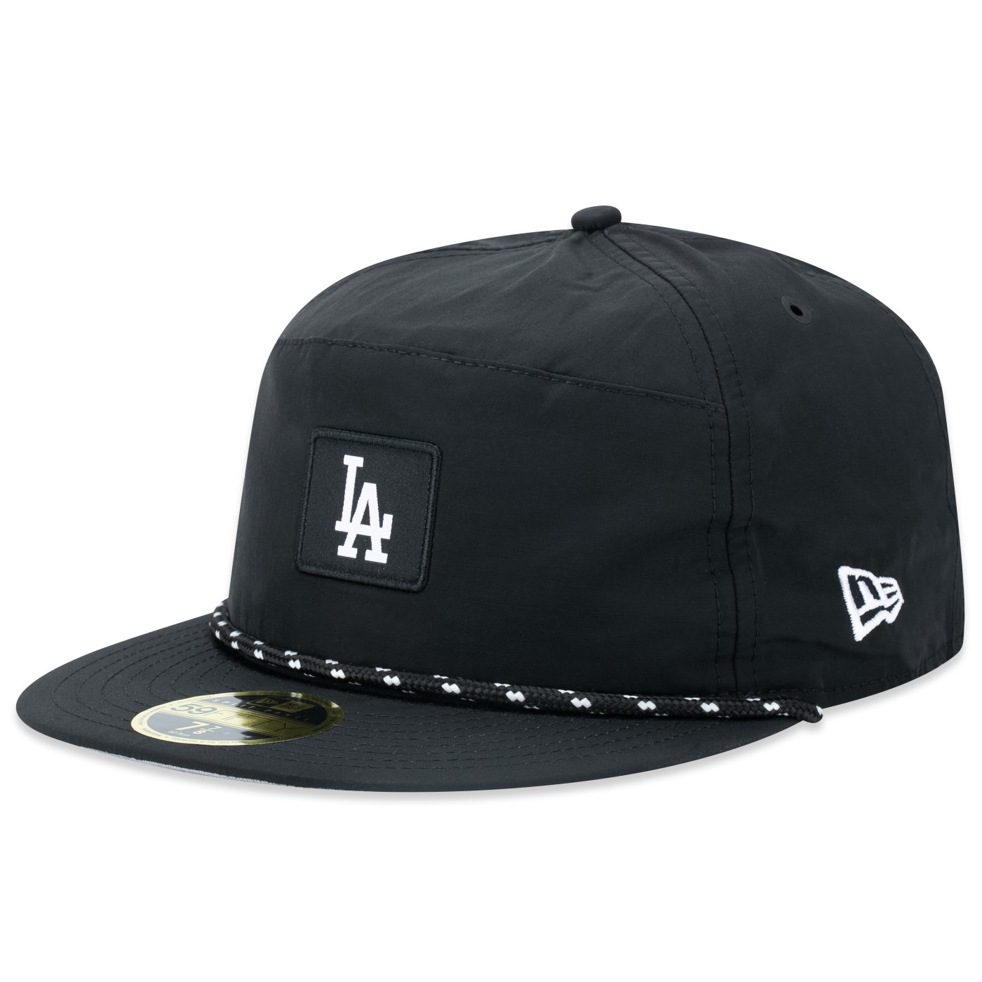 Bone New Era 59FIFTY Fitted Split Panel Los Angeles Dodgers