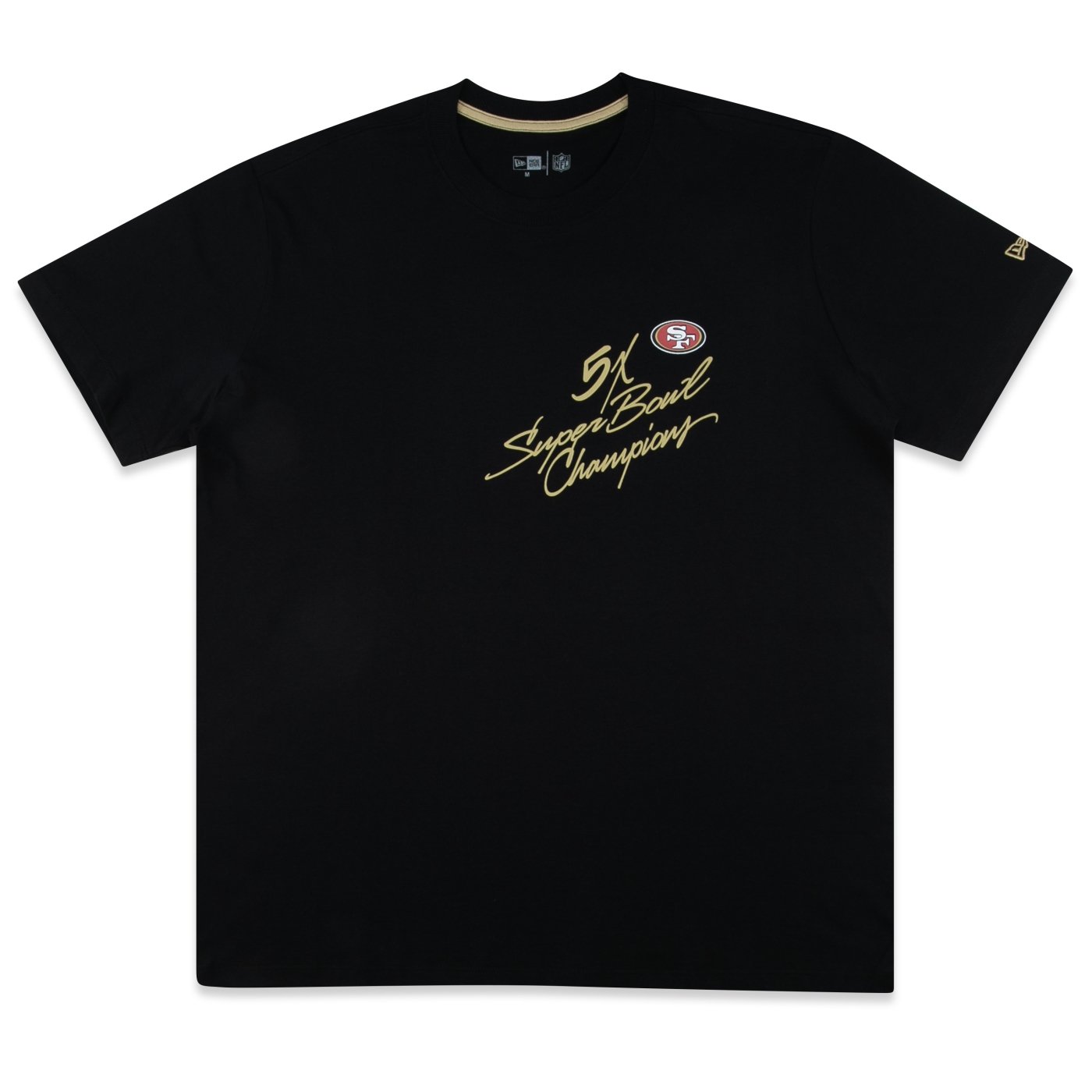 Camiseta New Era Regular NFL San Francisco 49ers Core Preto 1