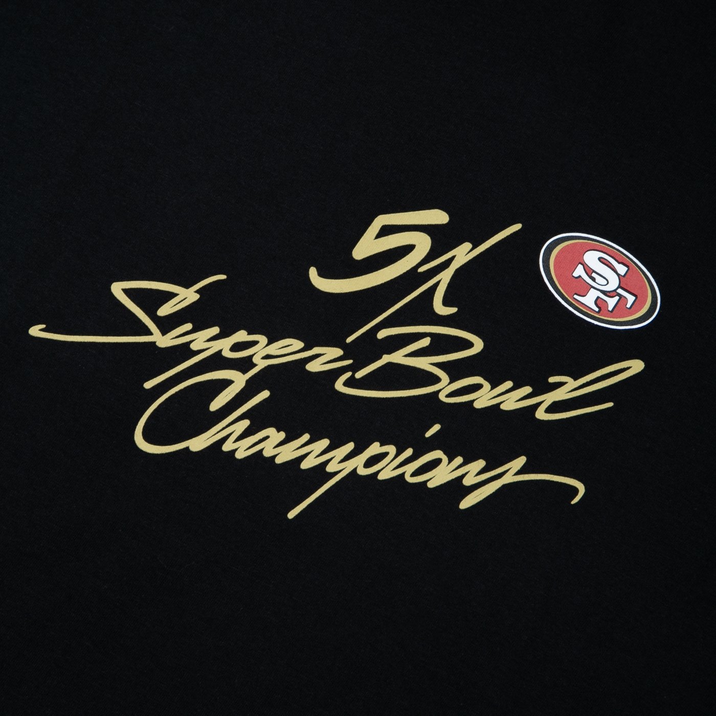 Camiseta New Era Regular NFL San Francisco 49ers Core Preto 3