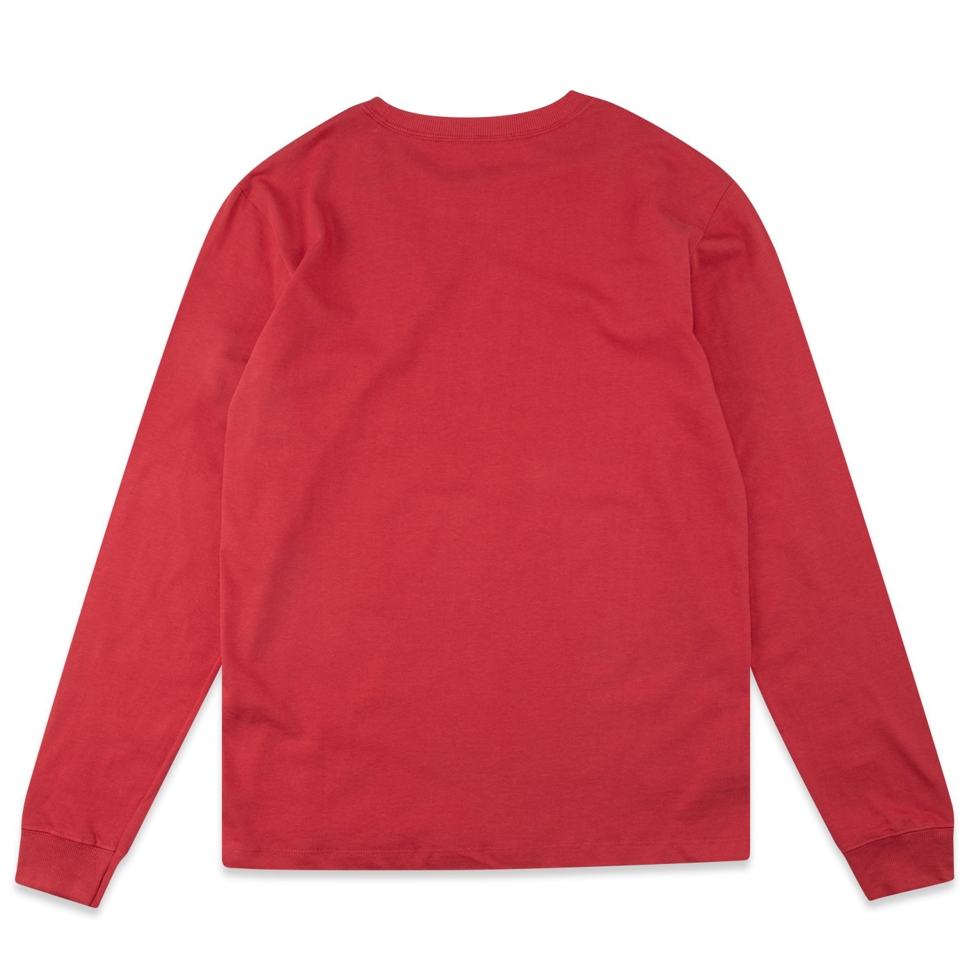 Camiseta New Era Manga Longa NFL New England Patriots Institutional Style Vermelho Escuro 2