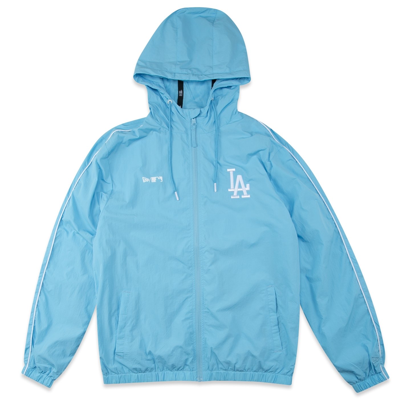 Jaqueta New Era Corta Vento MLB Los Angeles Dodgers Core Azul