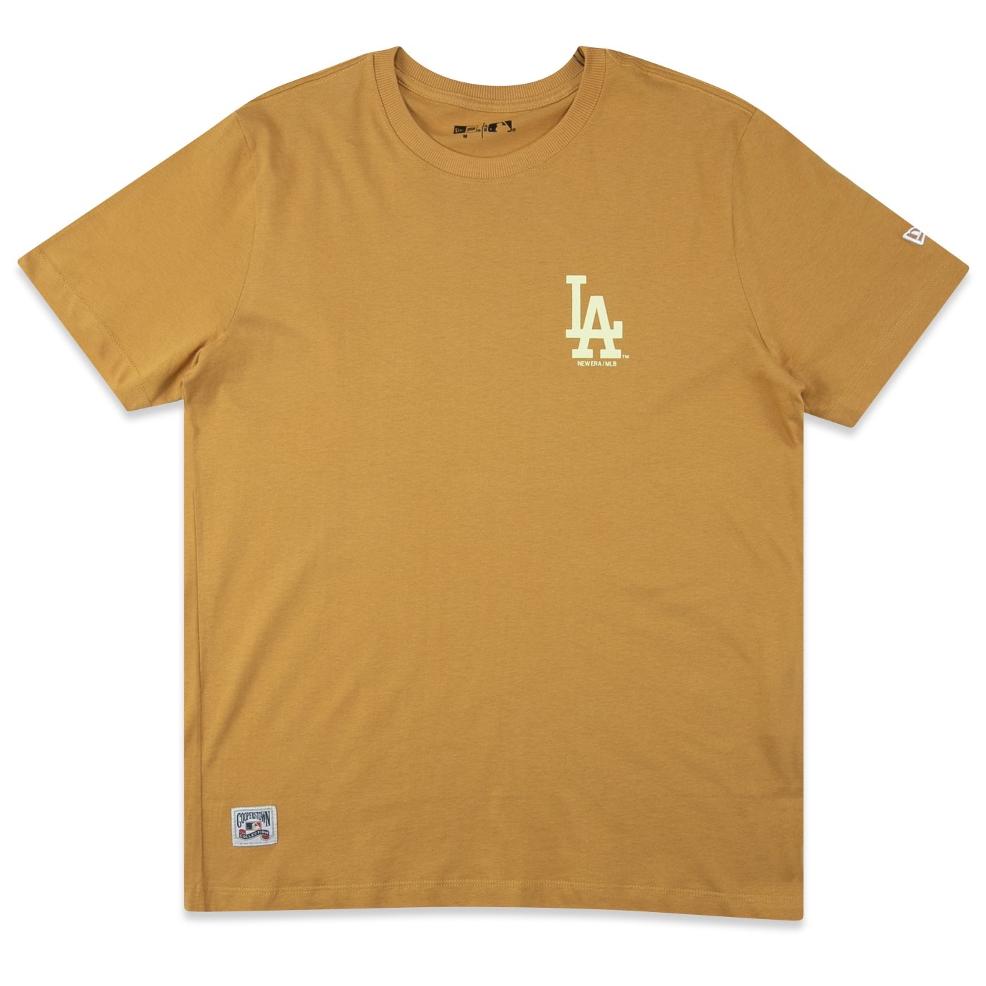Camiseta New Era Regular MLB Los Angeles Dodgers Core Kaki 1