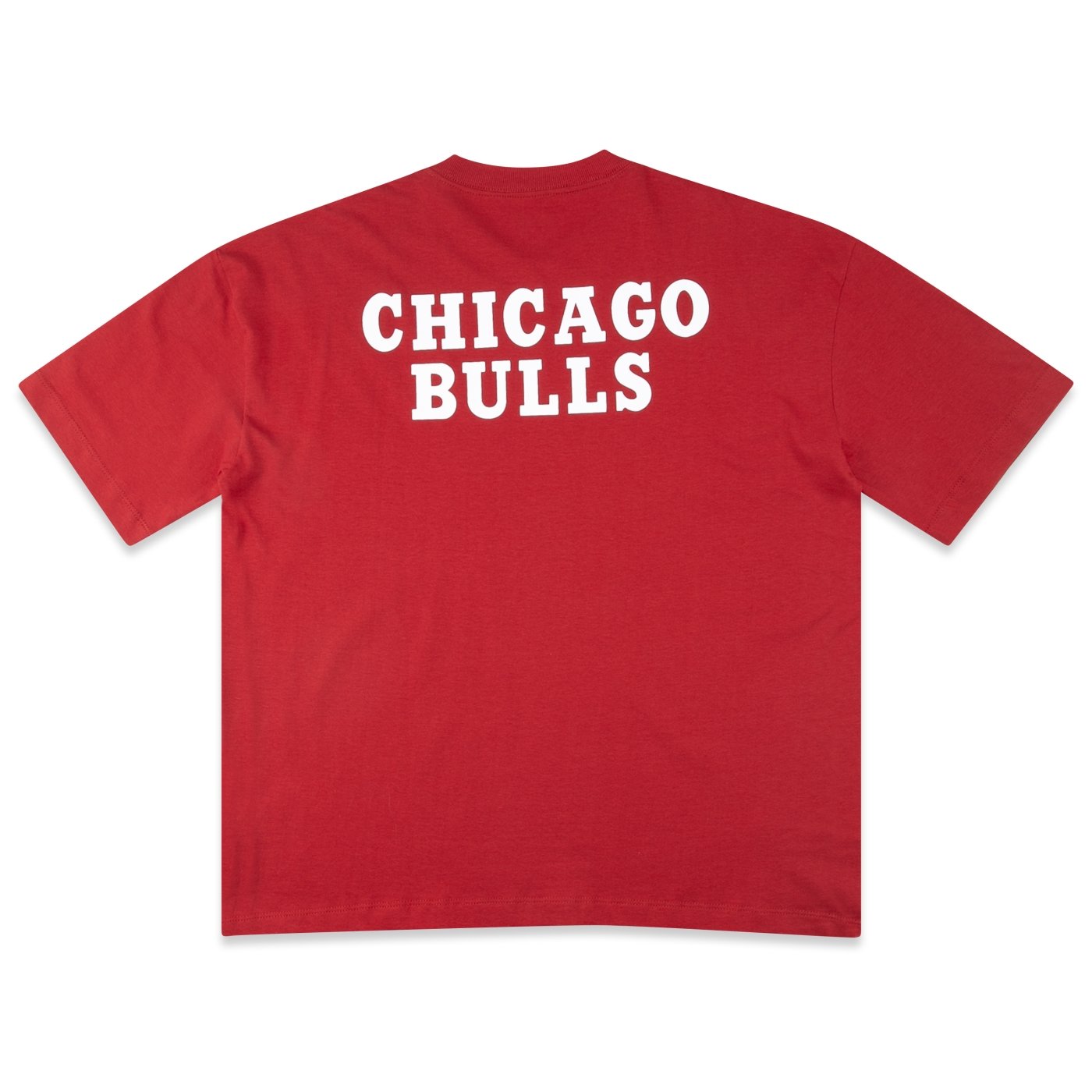 Camiseta New Era Regular NBA Chicago Bulls Institutional Style Vermelho 2