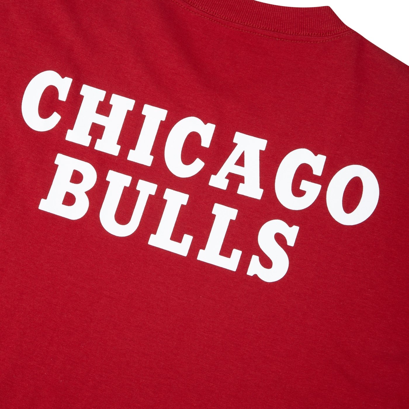 Camiseta New Era Regular NBA Chicago Bulls Institutional Style Vermelho 3