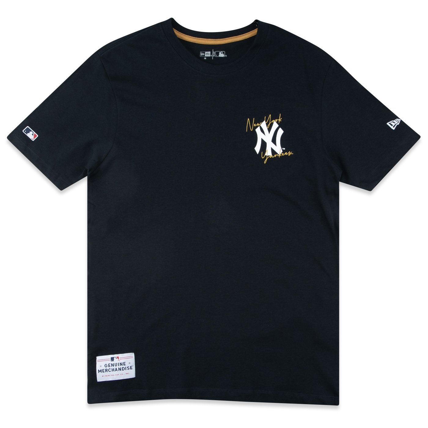 Camiseta New Era Regular MLB New York Yankees Originators Preto 1