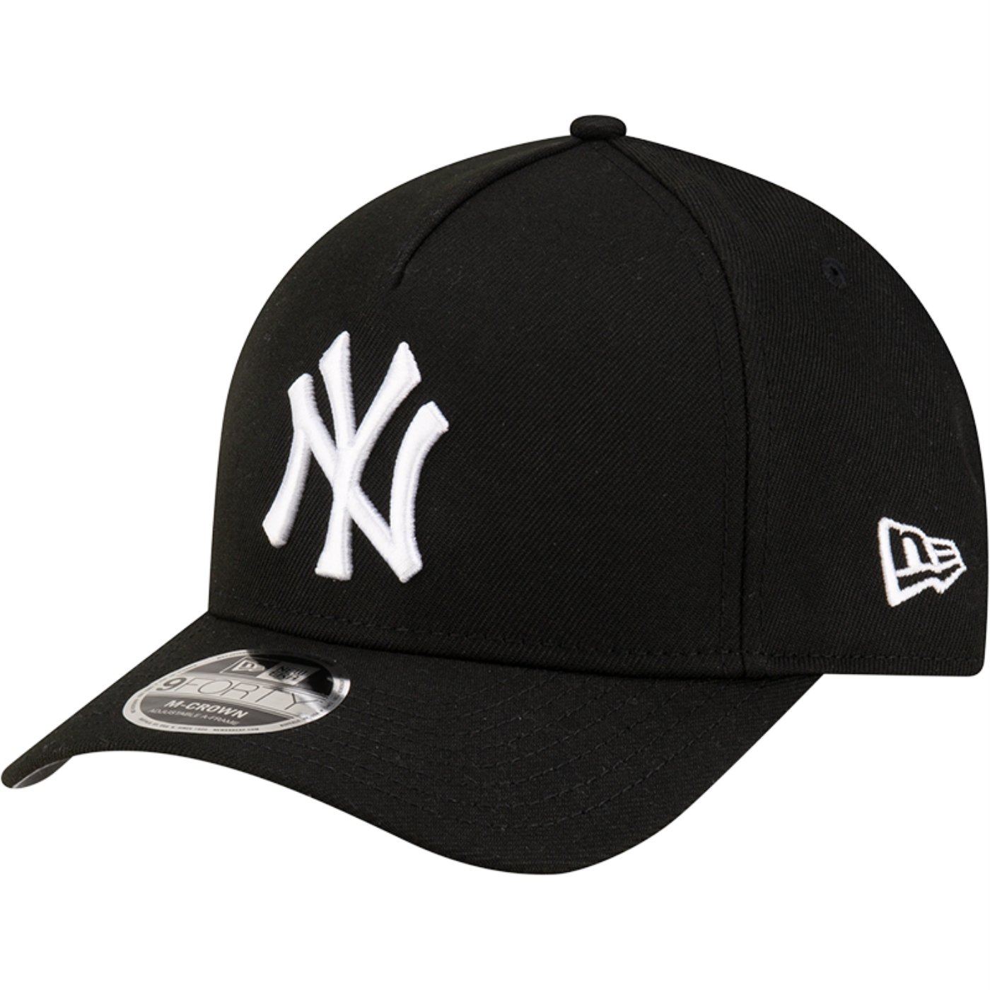 Bone New Era 9FORTY M-Crown MLB Player Replica New York Yankees Preto 1