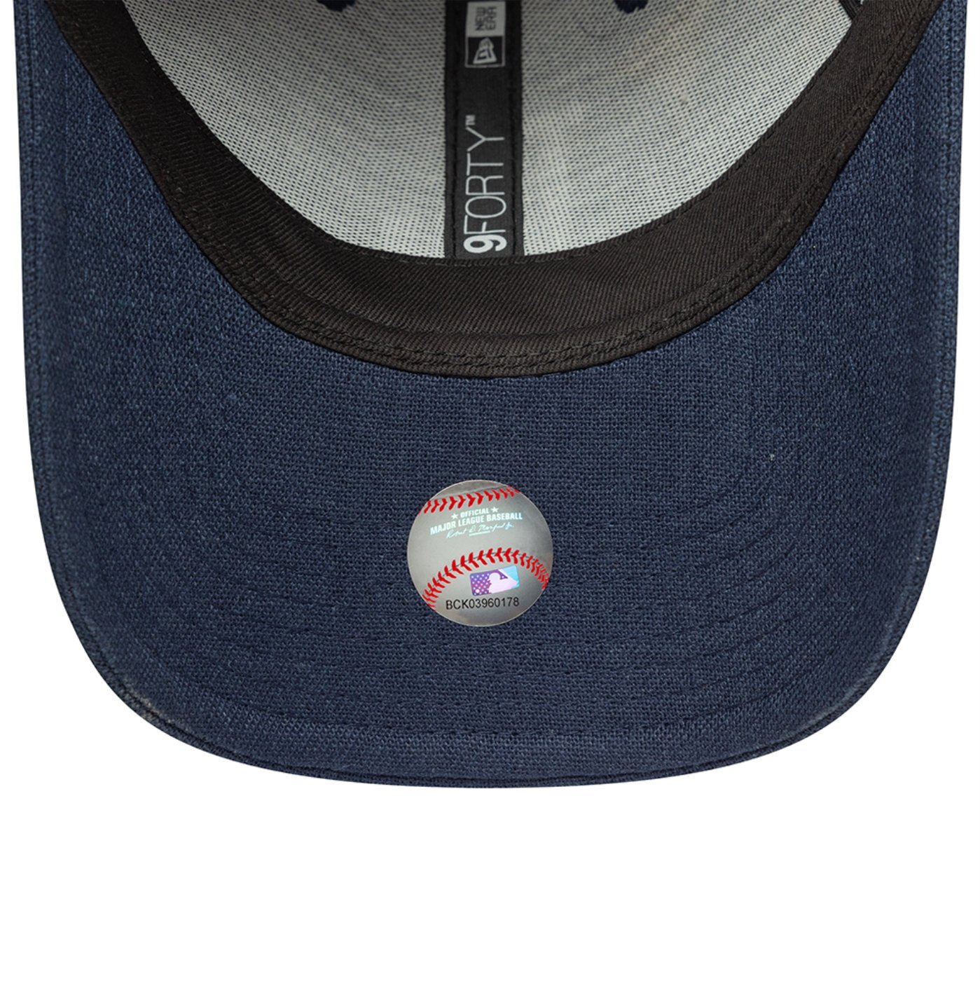 Bone New Era 9FORTY Los Angeles Dodgers Linho Azul 5