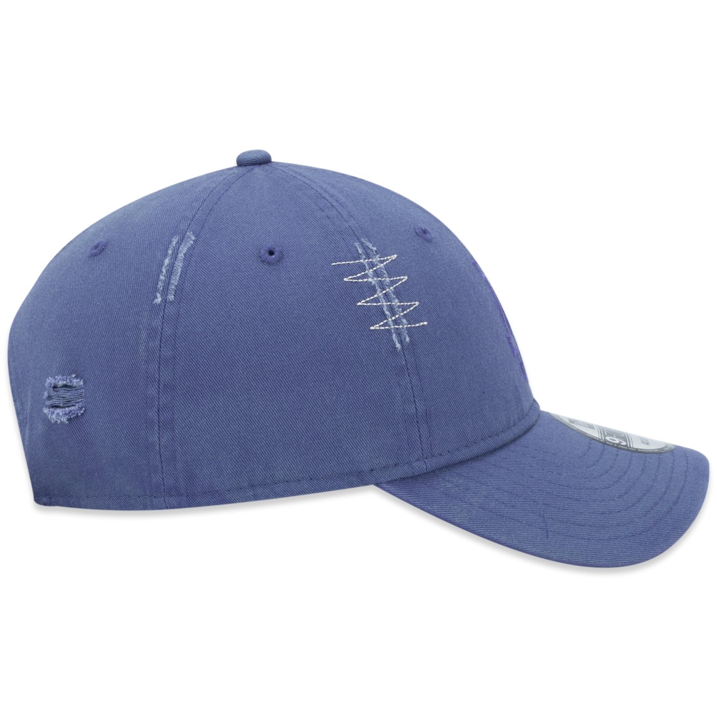 Bone New Era 9FORTY Desestruturado Los Angeles Washed Azul 5