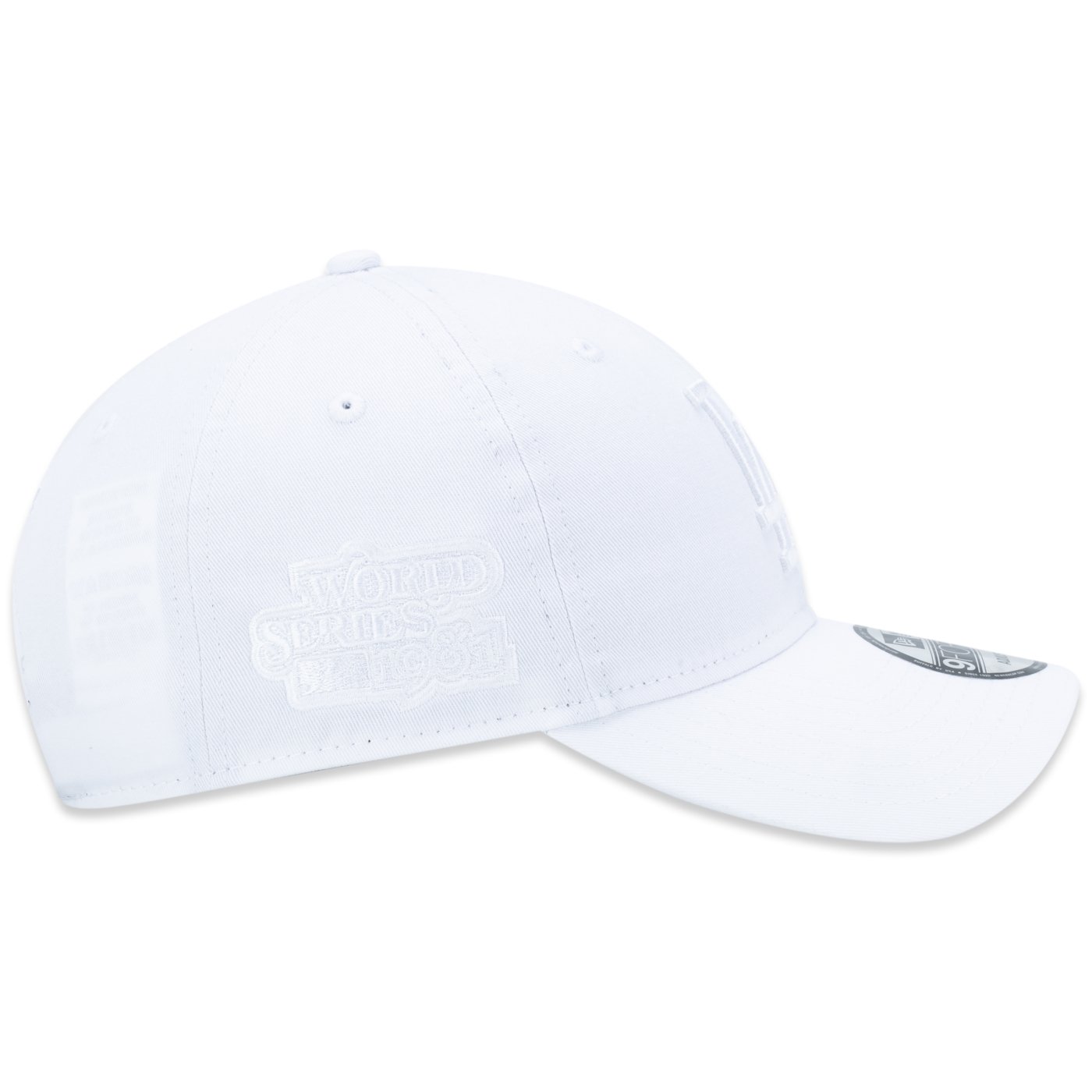 Bone New Era 9FORTY Desestruturado Tonal Pack Los Angeles Dodgers Branco 5