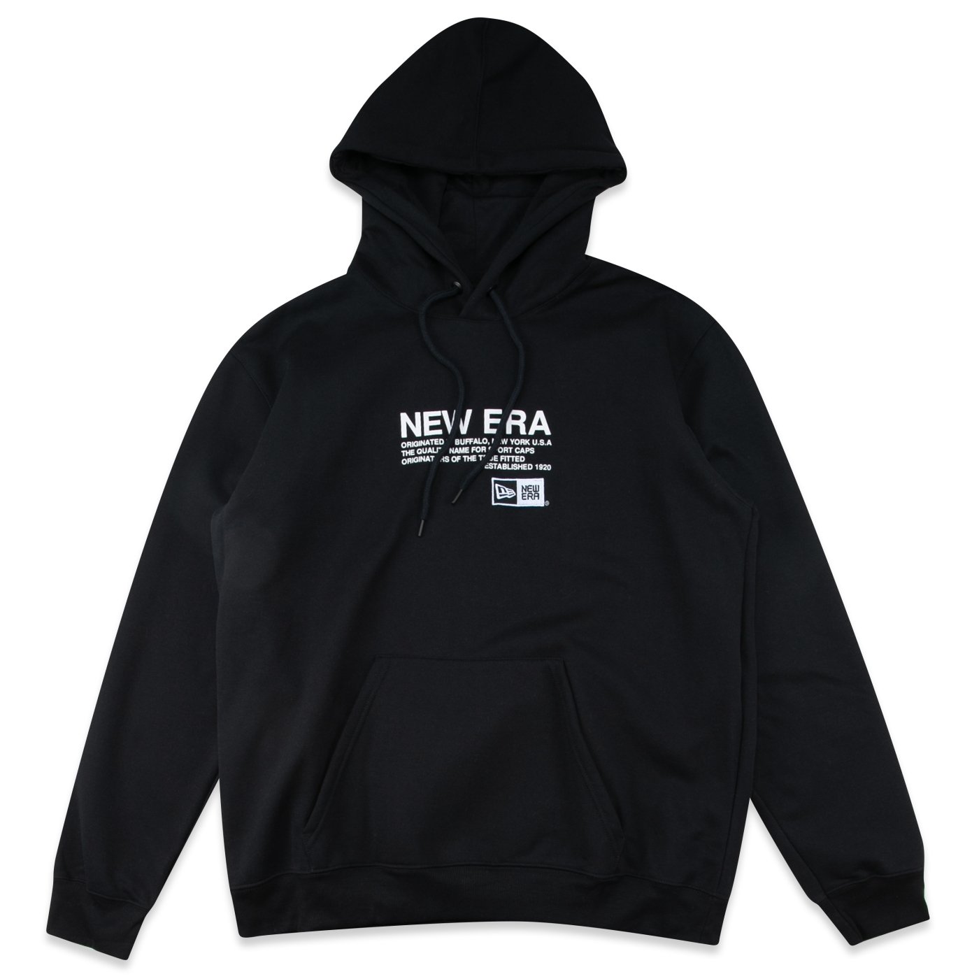 Moletom New Era Plus Size Canguru Fechado Branded Preto 1