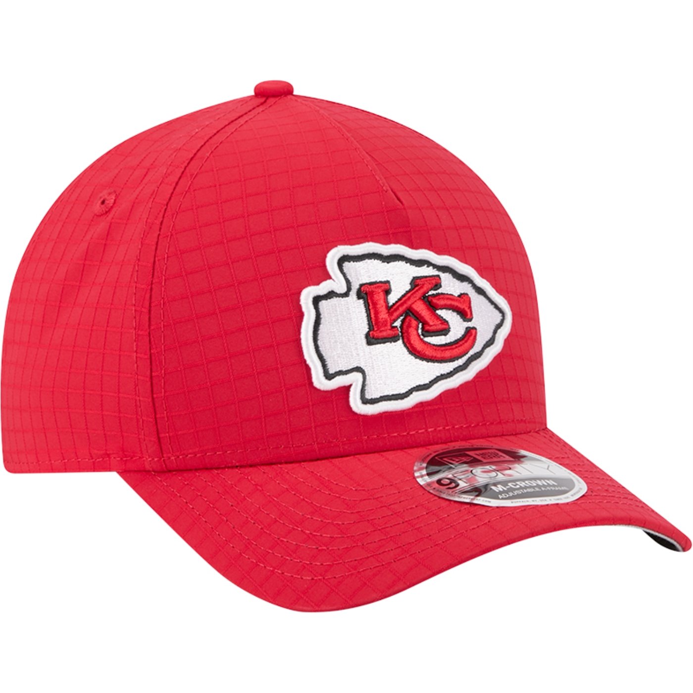 Bone New Era 9FORTY M-Crown A-frame Ripstop Soft Snap Kansas City Chiefs Vermelho 2