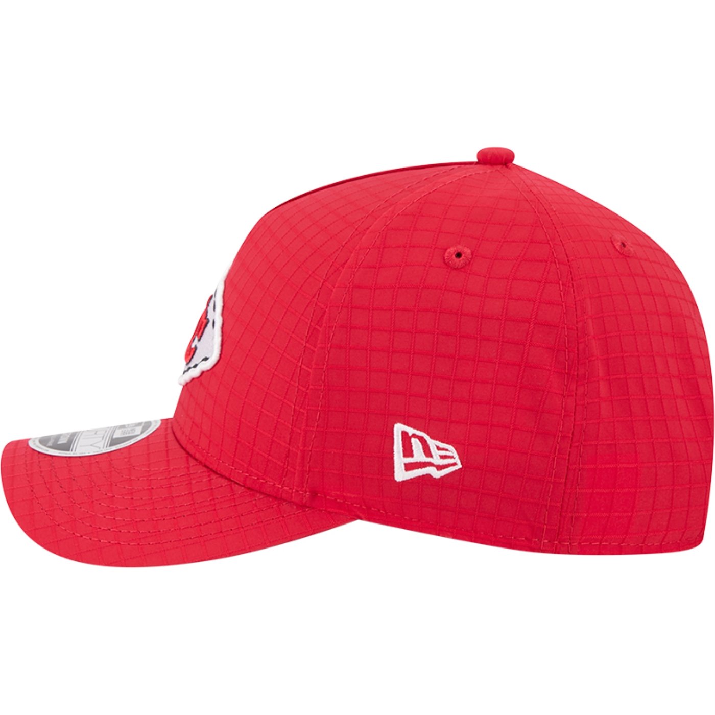 Bone New Era 9FORTY M-Crown A-frame Ripstop Soft Snap Kansas City Chiefs Vermelho 4