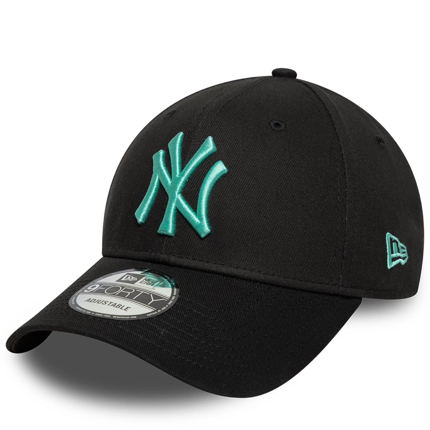 Bone New Era 9FORTY League Essential New York Yankees MLB Preto