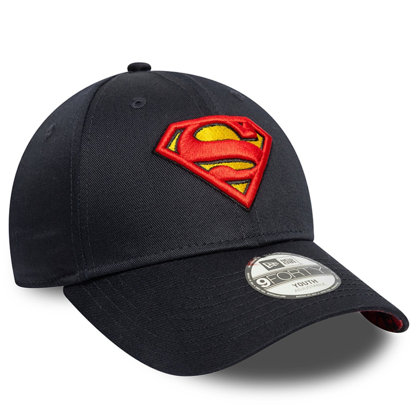 Bone New Era Infantil 9FORTY Super Homem  DC Marinho 3