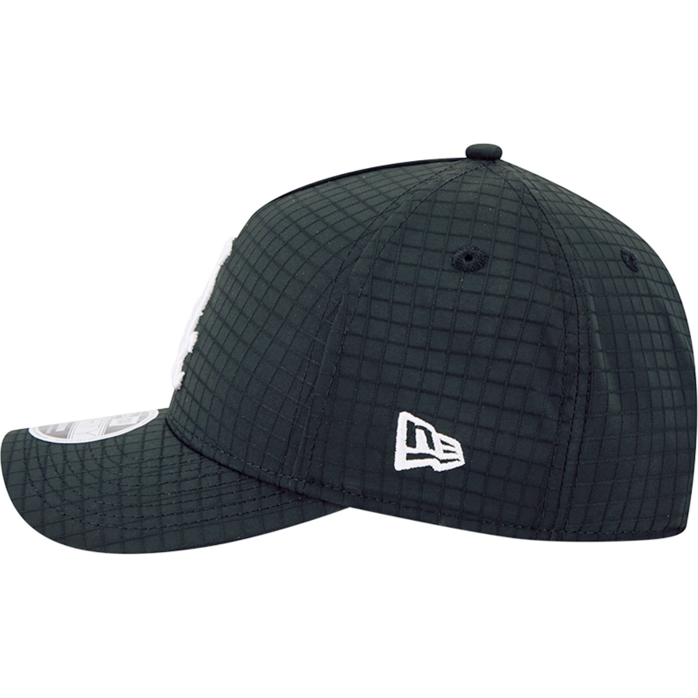 Bone New Era 9FORTY M-Crown A-frame Ripstop Soft Snap Chicago White Sox Preto 4