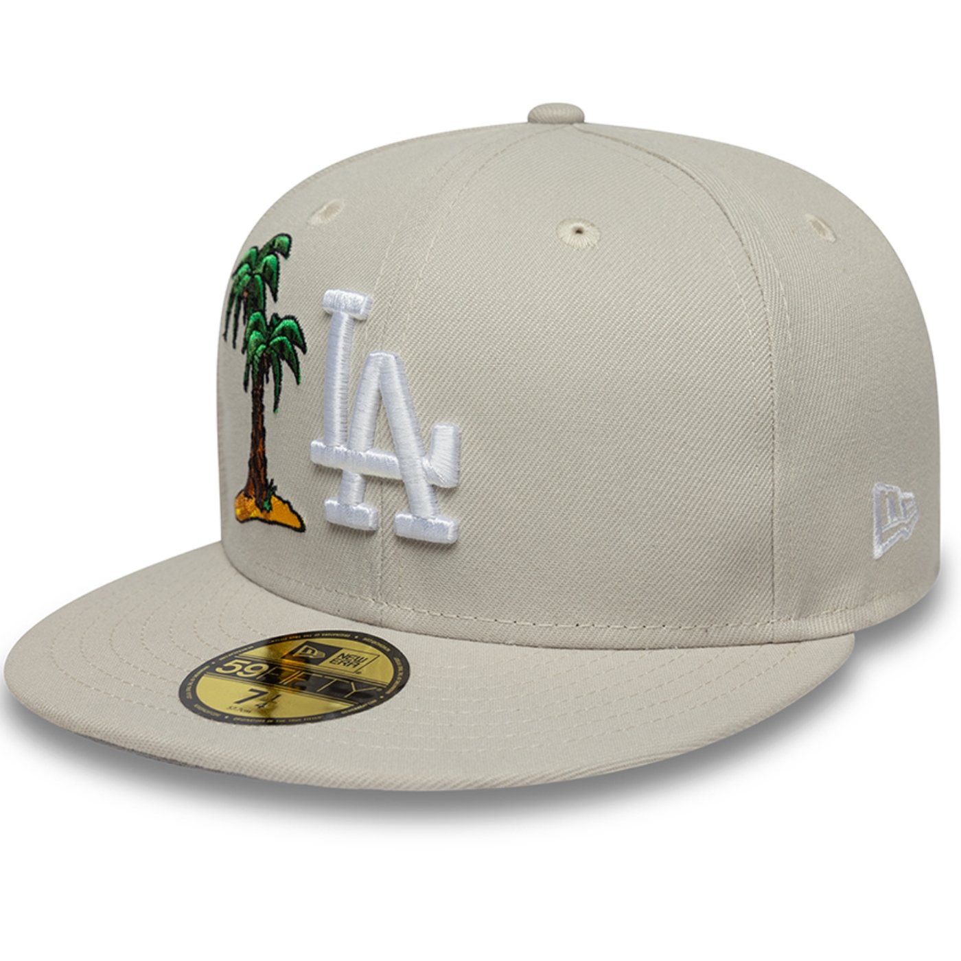Bone New Era 59FIFTY Fitted Los Angeles Dodgers Food Icon Bege 1