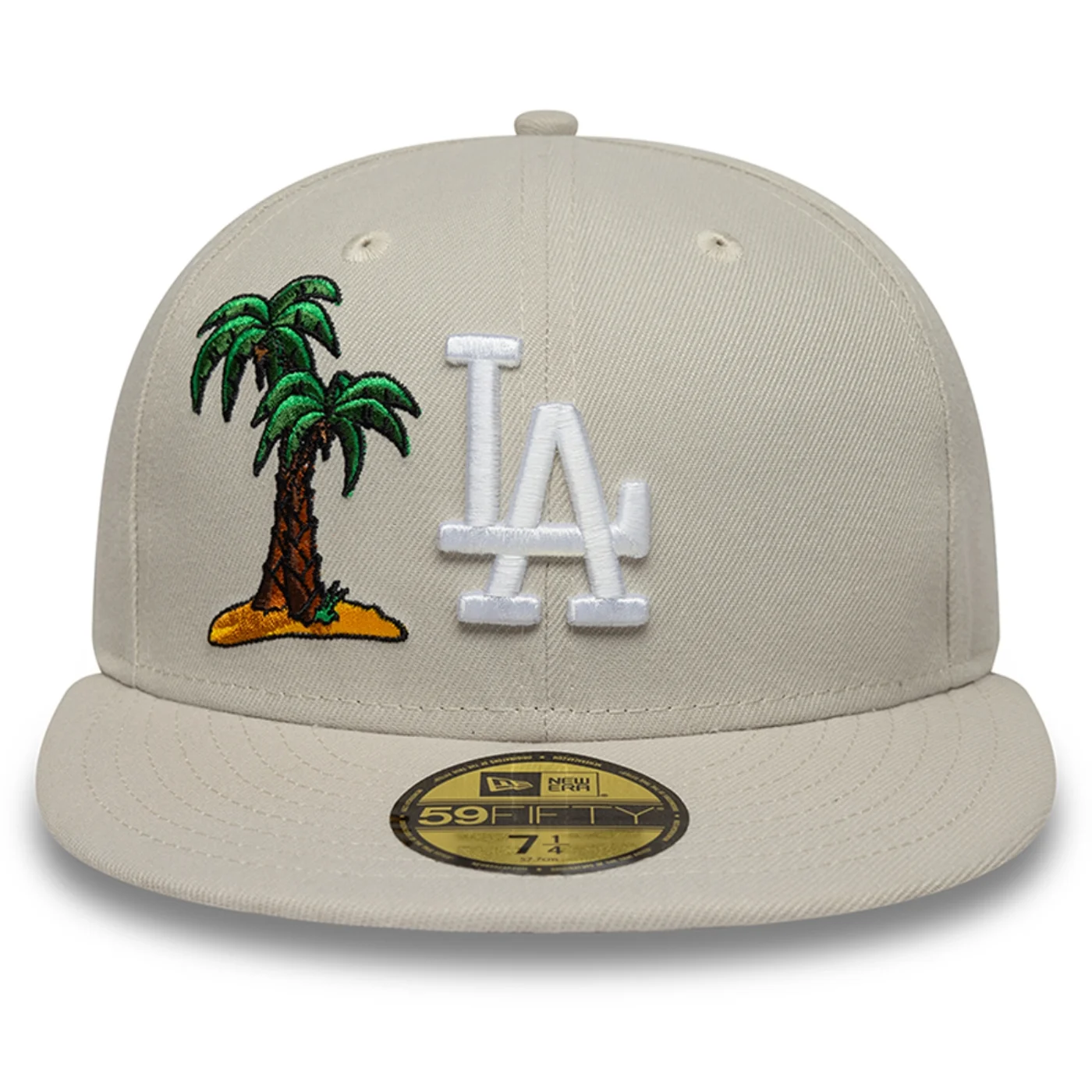 Bone New Era 59FIFTY Fitted Los Angeles Dodgers Food Icon Bege 2