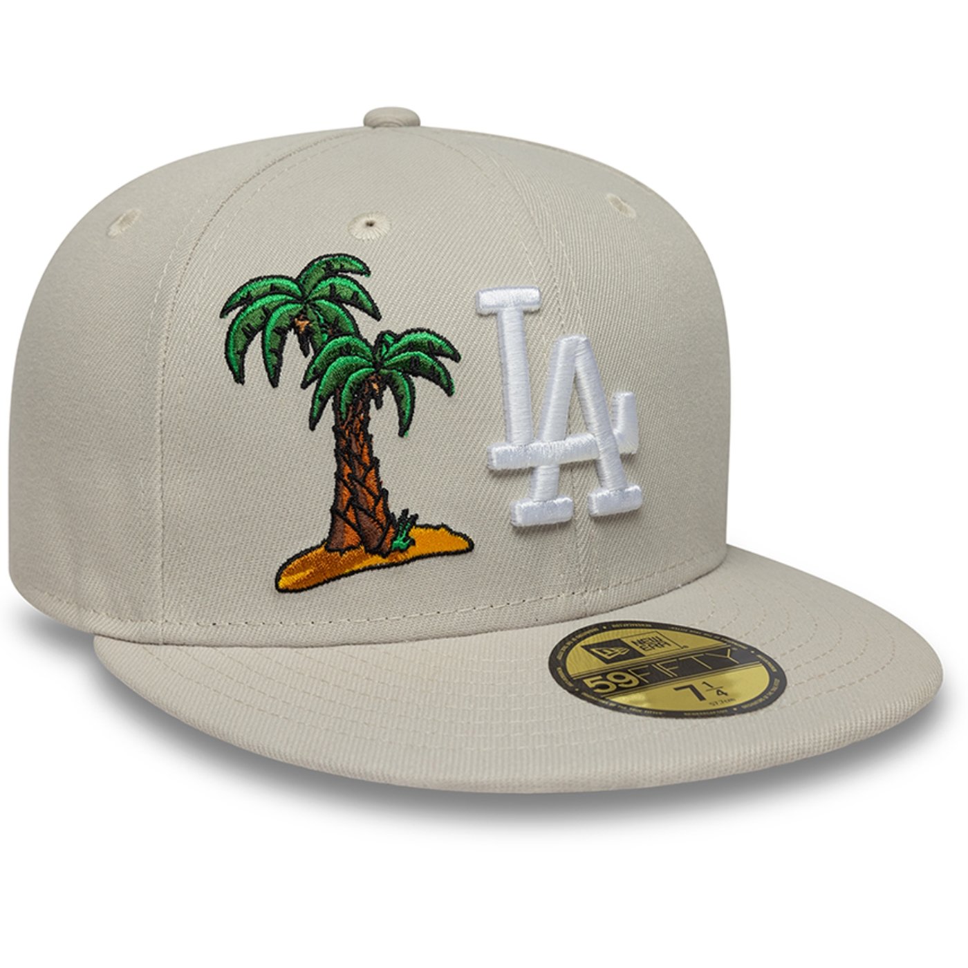 Bone New Era 59FIFTY Fitted Los Angeles Dodgers Food Icon Bege 3
