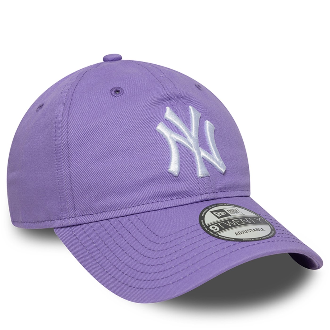 Bone New Era 9TWENTY New York Yankees MLB League Essential Roxo 3