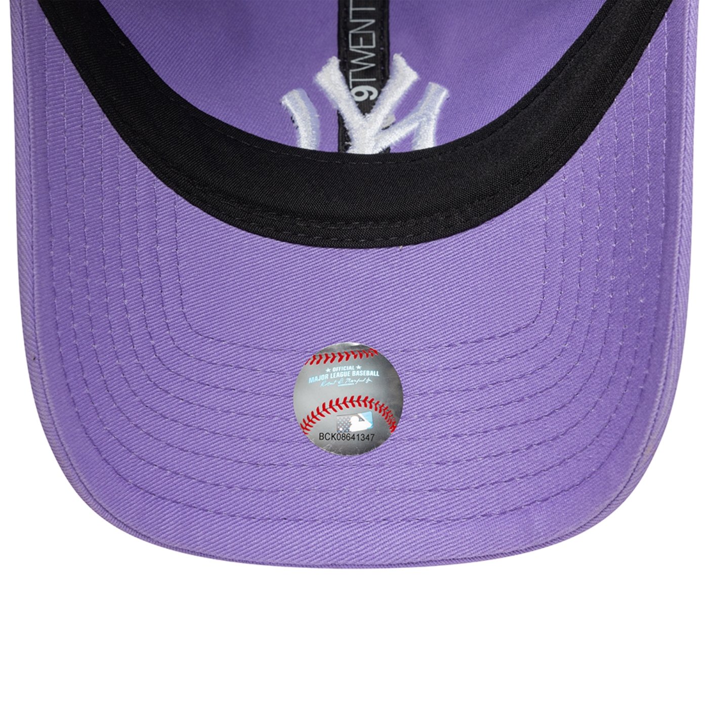 Bone New Era 9TWENTY New York Yankees MLB League Essential Roxo 5
